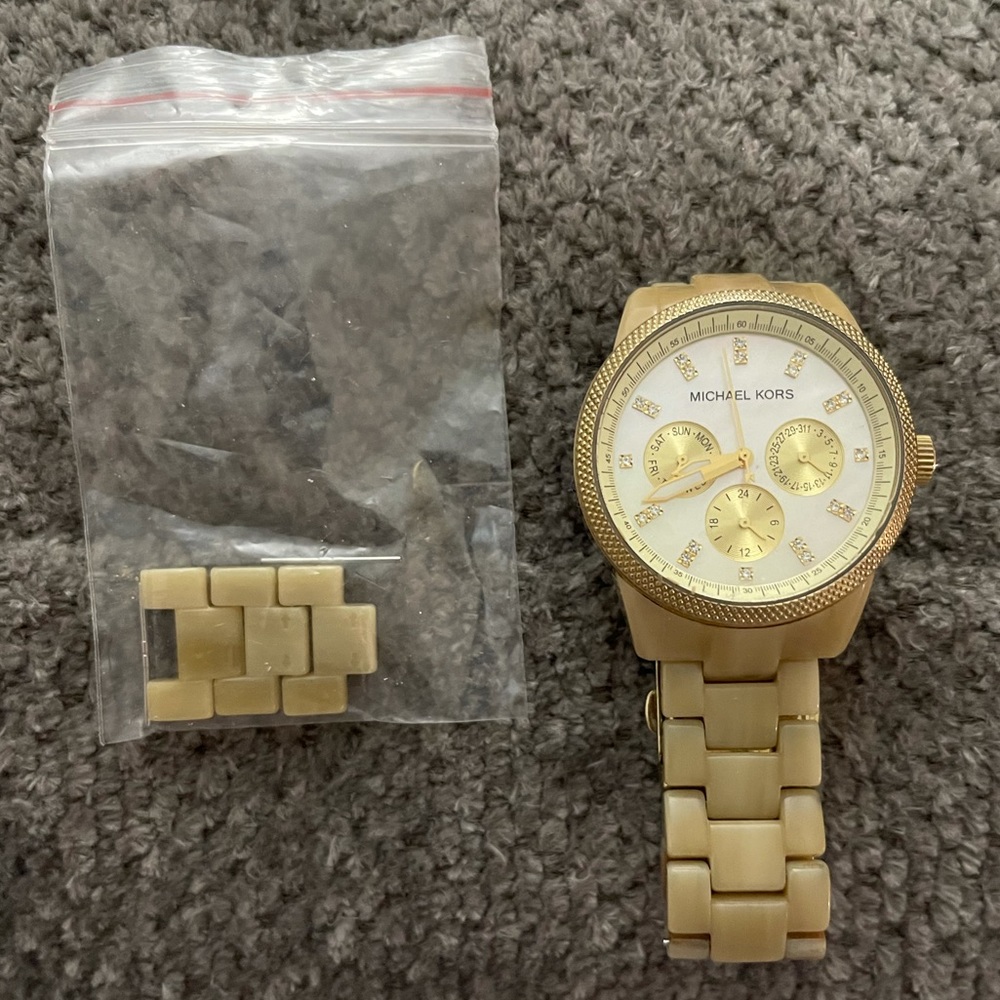 Michael Kors Mother of Pearl Watch